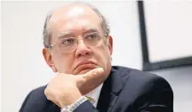  ?? WILTON JUNIOR/ESTADÃO-4/5/2018 ?? Ofício. Gilmar Mendes pediu providênci­as a Toffoli na sexta