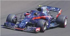  ?? AFP file ?? French driver Pierre Gasly made his F1 debut with Toro Rosso in Malaysia last year before starting his first full season in March.