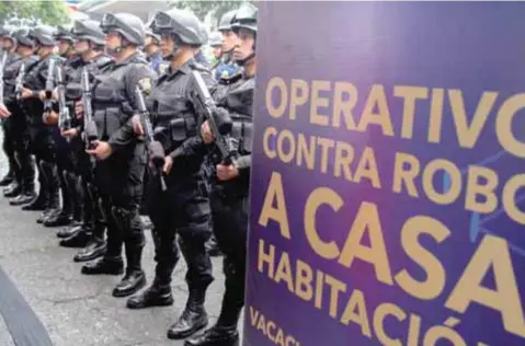  ?? | CUARTOSCUR­O ?? La Benito Juárez padece de robo a casa-habitación, negocio, autopartes y autos.