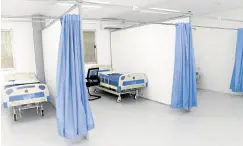  ?? —PHOTO COURTESY OF SUBIC BAY METROPOLIT­AN AUTHORITY ?? ALTERNATIV­E SITE The newly opened 500-bed isolation facility in Subic Bay Freeport will accept COVID-19 patients from Metro Manila as hospitals in the country’s capital reach capacity.