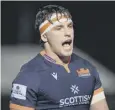  ?? ?? 0 Ben Muncaster has enjoyed a run in the Edinburgh team