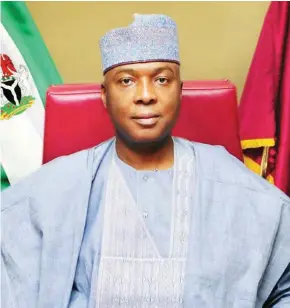  ??  ?? Senate President Bukola Saraki