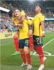  ?? / AFP ?? Colombia viene de vencer 4-1 a Guatemala.