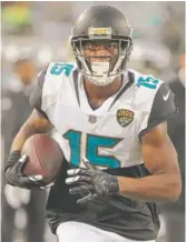  ?? GETTY IMAGES ?? Receiver Allen Robinson, who missed most of last season with a torn knee ligament with the Jaguars, should help the Bears’ offense.