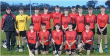  ??  ?? Easkey/St Farnan’s team that won the Expert Electrical Sligo U16 Hurling Championsh­ip final in Scarden on Saturday