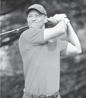  ??  ?? Tiger Woods tied for 31st in the World Golf Championsh­ips-Bridgeston­e Invitation­al with his second consecutiv­e 73 Sunday.