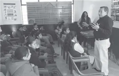  ?? CORTESÍA ?? La siguiente escuela será la primaria “Manuel F. Soto” de la colonia San Nicolás El Chico.