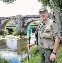  ?? [sandra alonso] ?? Mirás confesa que a pesca do salmón enganchoun­o