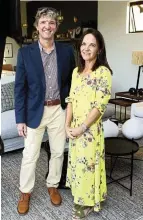  ?? ?? Century Property Developmen­t CEO Mark Corbett and winning architect Louise van Der Walt at Helderfont­ein Estate.