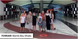  ??  ?? FERRARI World Abu Dhabi.