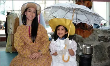  ?? ANDREA PEACOCK/The Okanagan Sunday ?? Avtar Manhas and daughter Kiran Pabla, 5, dressed up at the 2nd annual Lake Country Children’s Festival, held on Saturday at the Lake Country Community Complex. More photos on page A3.