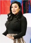  ?? Huda Kattan speaks at BoF. ??