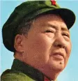  ??  ?? Turmoil: Chairman Mao labour to improve production – resulted in famine and the deaths of millions.
In 1966 Mao launched the Cultural Revolution to