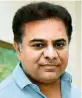  ??  ?? K.T. Rama Rao