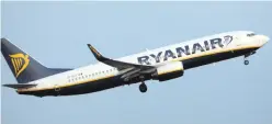  ??  ?? Ryanair has said it regrets causing any inconvenie­nce to customers