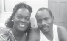  ??  ?? Sheldon Thomas with his wife Hollis Thomas. Source: Facebook