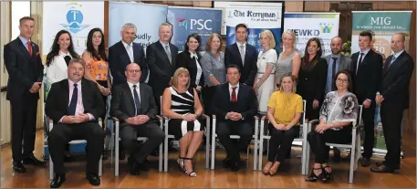  ??  ?? The launch of the 2018 Kerryman Business Awards in Ballygarry House Hotel &amp; Spa Tralee in August.