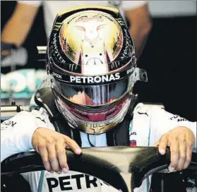  ?? FOTO: GETTY ?? Lewis Hamilton amplió su contrato con Mercedes en la previa al GP de Alemania