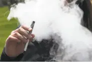  ?? Jessica Christian / The Chronicle 2018 ?? Vaping and smoking put young adults at much greater risk for COVID19, a UCSF study warns.
