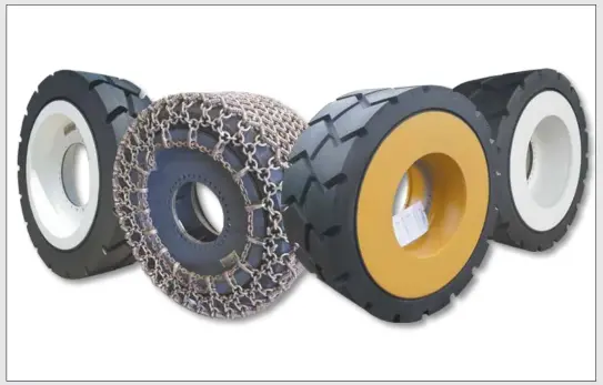  ??  ?? Big Tyre are leaders in solid tyre supply to the mining industry.