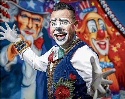 Clowns may be funny but clowning is no joke, according to Edy, resident ...