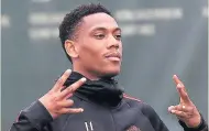  ??  ?? SIGNS ARE THERE: Anthony Martial exit is on the cards