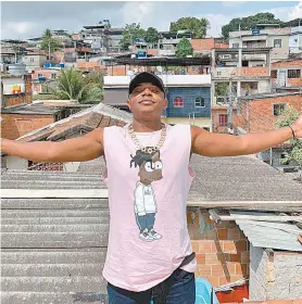  ?? DIVULGAÇÃO ?? MC Urubuzinho é cria do Caju e sonha virar pastor para ‘ salvar almas’