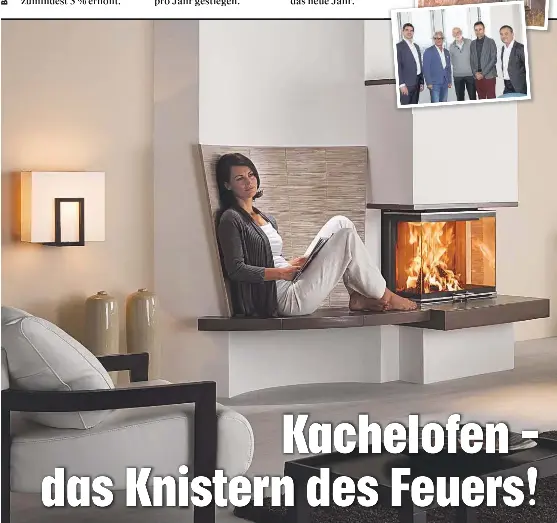 Kachelofen Das Knistern Des Feuers Pressreader