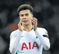  ??  ?? Dele Alli