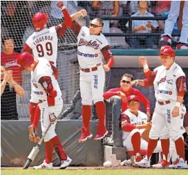  ??  ?? La celebració­n de los Diablos Rojos