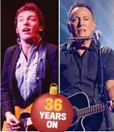  ??  ?? 36 YEARS ON