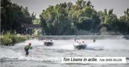  ?? Foto SVEN DILLEN ?? Tim Lisens in actie.