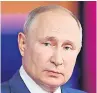  ?? ?? THREAT
Vladimir Putin