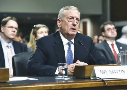  ?? MANDEL NGAN|AFP ?? Secretário norte-americano da Defesa James Mattis trabalha com aliados na península coreana para dinamizar os compromiss­os