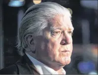  ?? THE CANADIAN PRESS/CHRIS YOUNG ?? Former Calgary Flames president of hockey operations Brian Burke, who also served as a general manager of four NHL teams, will be the keynote speaker for the inaugural President’s Leadership Dinner at Cape Breton University on Sept. 17.