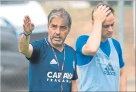  ?? FOTO: EFE ?? El técnico maño, Natxo González, avisó que el duelo no será como el de Liga