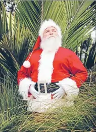  ?? Photo: MATT KLITSCHER ?? In town: Santa’s paying a visit to Wynyard Quarter this Christmas.