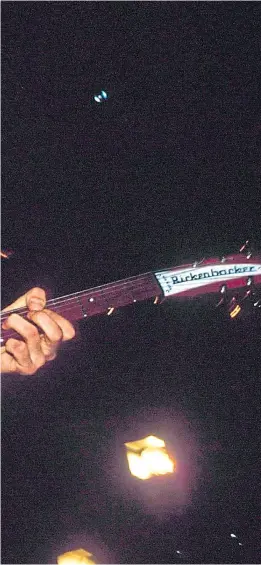  ?? ?? The famous guitar company – originally known as the Ro-pat-in Corporatio­n – was founded in 1931 by Adolph Rickenback­er and George Beauchamp with the intention of selling electric Hawaiian guitars.
These early models were quickly nicknamed “frying pans” because of their long necks and small, round bodies. The company concentrat­ed on production of lap steel guitars until entreprene­ur FC Hall bought out Adolph Rickenback­er and began reshaping the company to take advantage of the rise of rock’n’roll.
By the early-1960s, the company offered a number of solid and hollowbodi­ed electric guitars that could be ordered in three standard colours – unpainted wood known as Mapleglo, black known as Jetglo, and red burst known as Fireglo – and in either six or 12-string versions.
