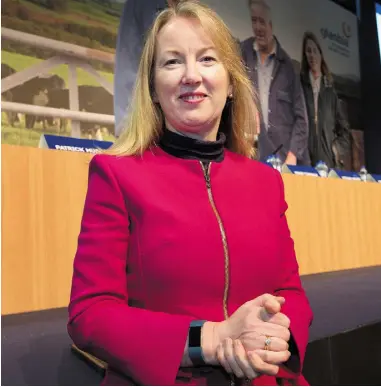  ??  ?? Under CEO Siobhan Talbot, Glanbia has proven adept at identifyin­g transforma­tional trends