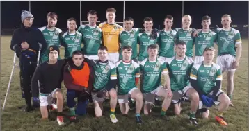  ??  ?? St Nicholas, who beat Clan Na Gael in their Under-20 football championsh­ip match.