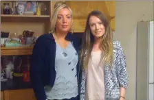  ??  ?? Tragic murder victim Nicola Collins with her sister Carly.