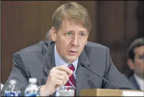  ??  ?? Richard Cordray, director of the Consumer Financial Protection Bureau, has taken enforcemen­t actions against many financial companies.