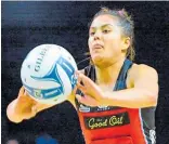  ?? Photo / Photosport ?? Kimiora Poi’s poise in the midcourt was key for the Tactix.