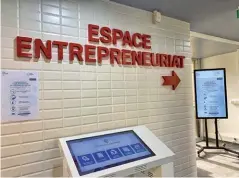  ??  ?? Le nouveau pôle “Entreprise­s” de la CCI Réunion, rénové, plus moderne et totalement digitalisé.