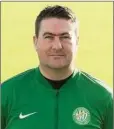  ??  ?? The Bray Wanderers Under-19 manager Marc Kenny.