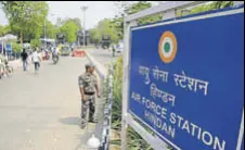  ?? HT PHOTO ?? The air force station is located in Ghaziabad and will soon host a civilian enclave.