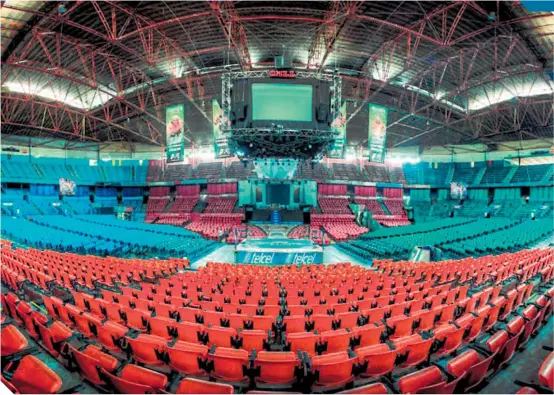  ?? / FOTO: CORTESÍA ARENA MÉXICO ?? La majestuosa Catedral de la lucha libre estará de manteles largos al cumplir un año más de vida.