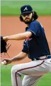  ?? CURTIS COMPTON/CURTIS.COMPTON@AJC.COM ?? Ian Andersonwi­ll start for the Braves in tonight’sNLCS Game 7 against the Dodgers.