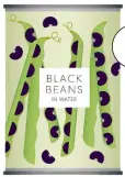  ?? ?? 400g can black beans in water