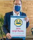  ?? Foto: mdr ?? Seine Aktion „Jena zeigt Maske“brachte Thomas Nitzsche bundesweit in die Schlagzeil­en.